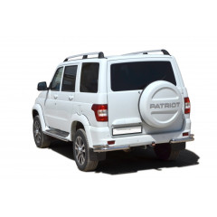 защита угловая «уголки двойные» для У@З 3163 "p@triot" rs (d63.5) (нержавеющая сталь)