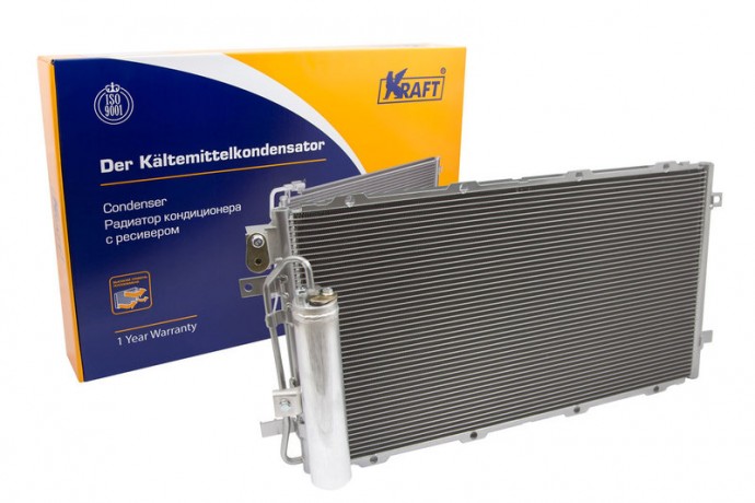 радиатор кондиционера с ресивером b@3 2190 гранта (10-) 1.6i, К@ЛИН@ ii (13-) 1.4i/1.6i / datsun on-do (14-) 1.6i купить недорого с доставкой в Кузнецк