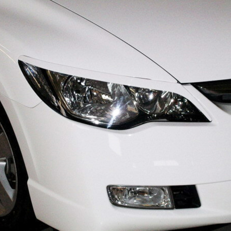 Накладки на фары (реснички) для Honda Civic (2009-2011) купить недорого с доставкой в Кузнецк