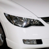 Накладки на фары (реснички) для Honda Civic (2009-2011) купить недорого с доставкой в Кузнецк